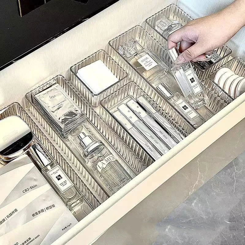Clear drawer organiser set — view 2
