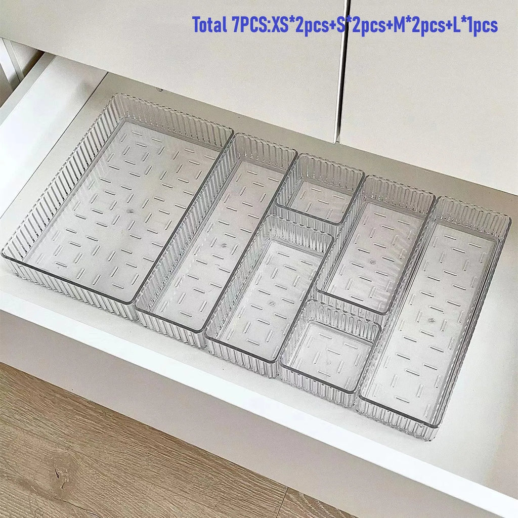 Clear drawer organiser set — view 7