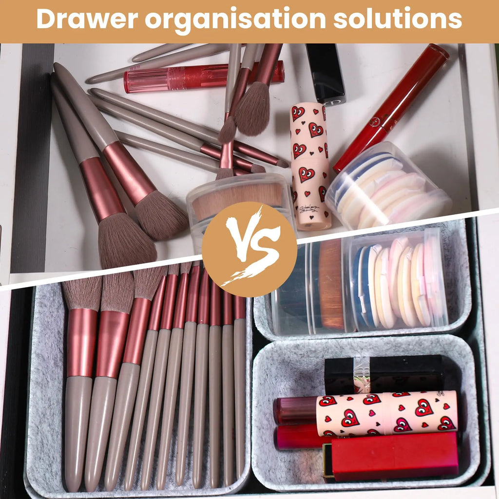 Felt drawer organiser, set of 7 — view 5