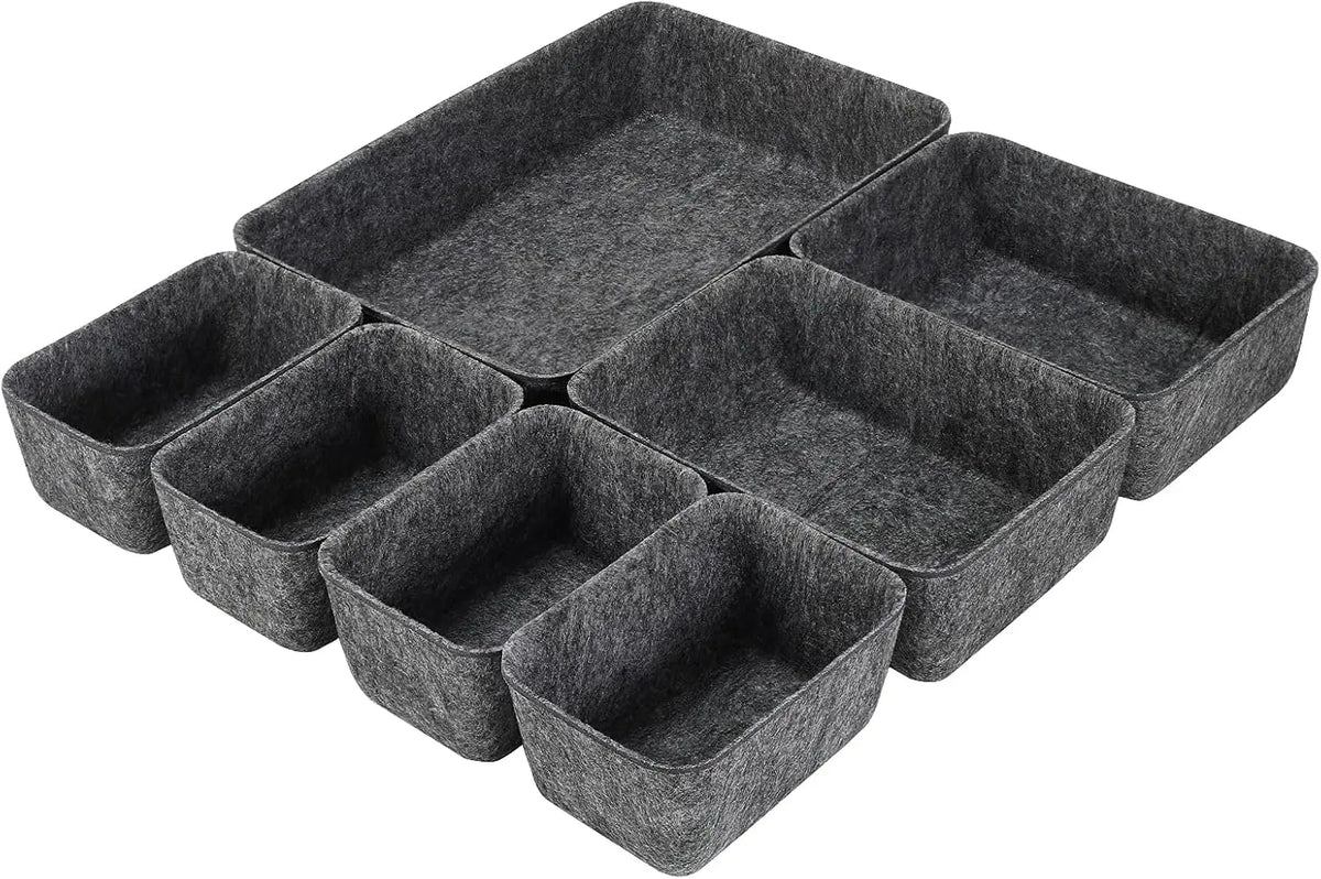 Felt drawer organiser, set of 7 — view 7
