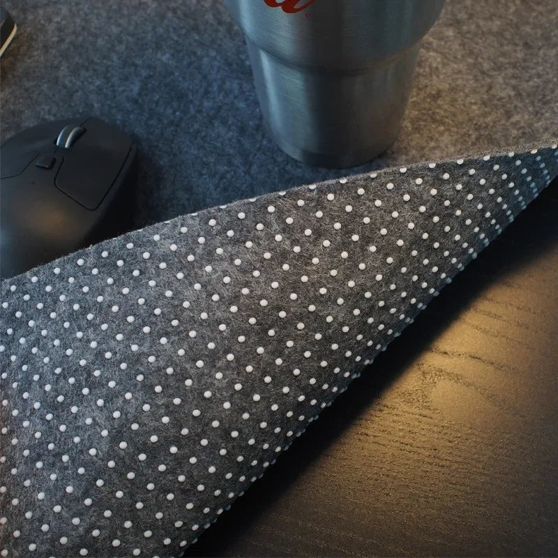 Heathered felt desk mat — view 5