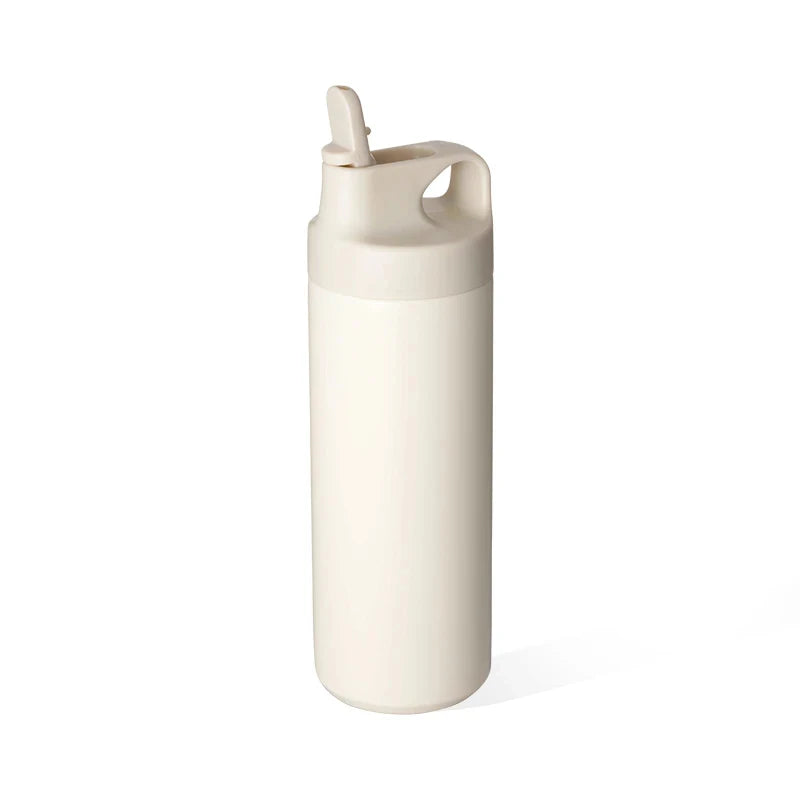 Insulated bottle with hidden straw, 500 ml — view 3