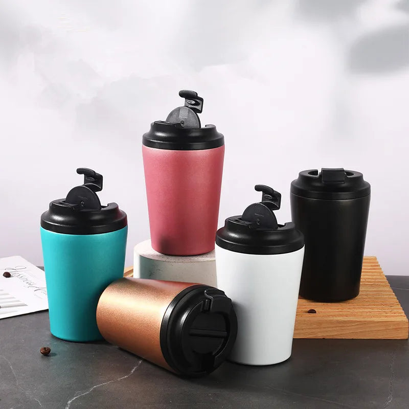 Insulated stainless steel travel mug, 350 ml by London Greaty