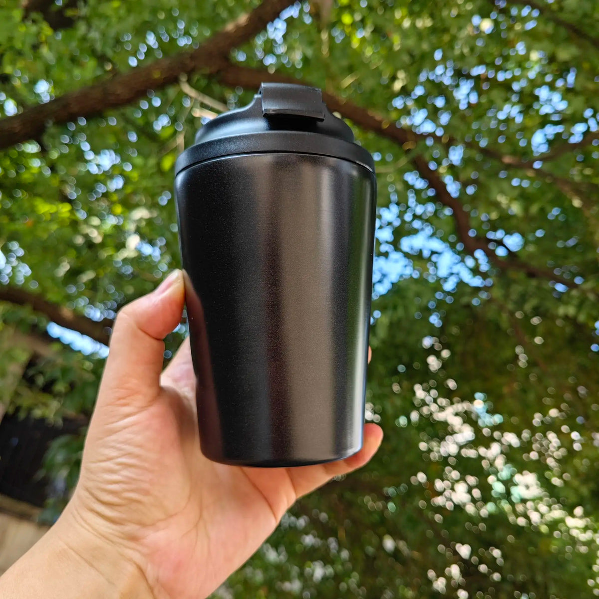 Insulated stainless steel travel mug, 350 ml — view 7