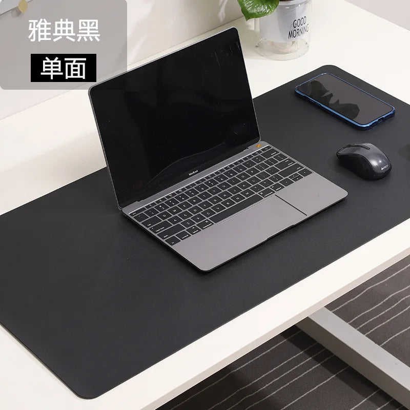 Vegan leather desk mat — view 12