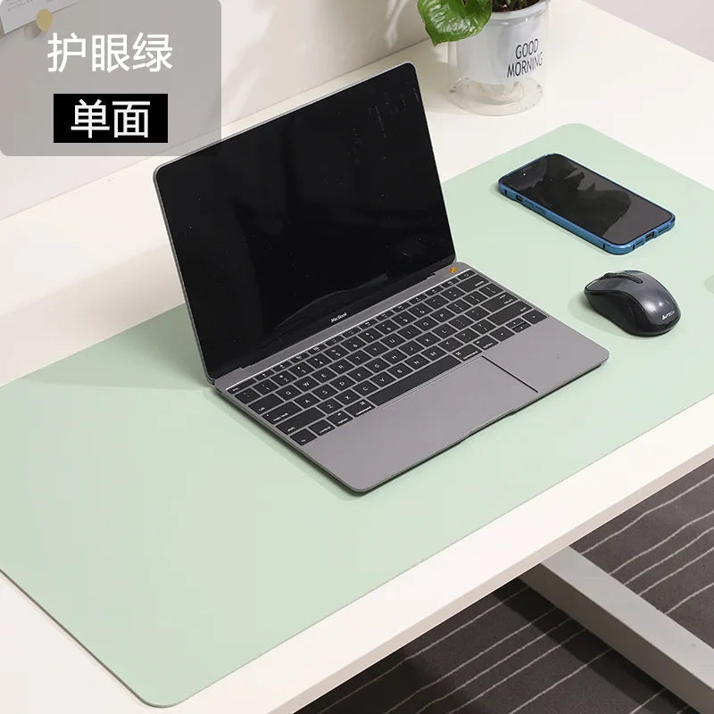 Vegan leather desk mat — view 14