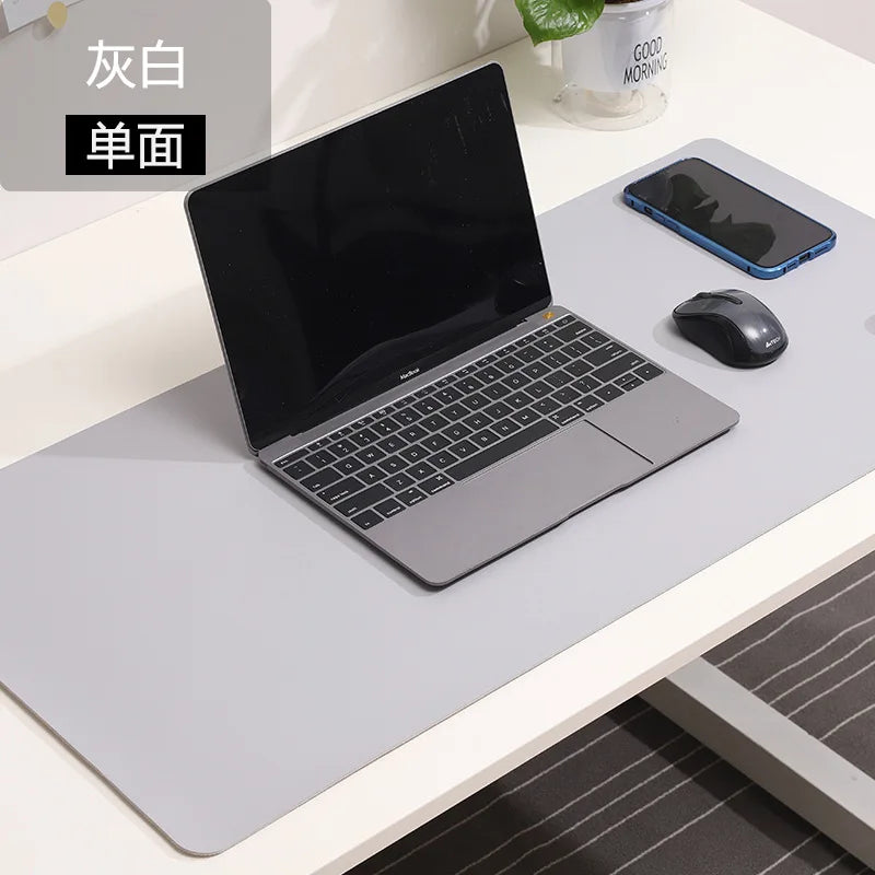 Vegan leather desk mat — view 15