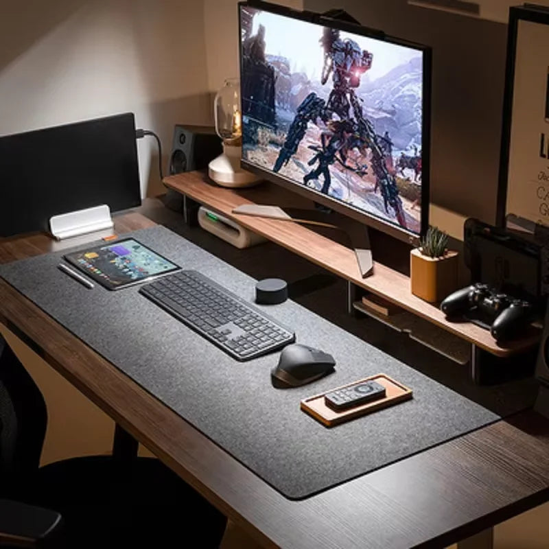 Wool felt desk mat by London Greaty